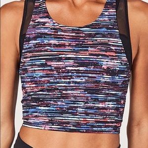 Lululemon Cropped Sports Tank/Bra
